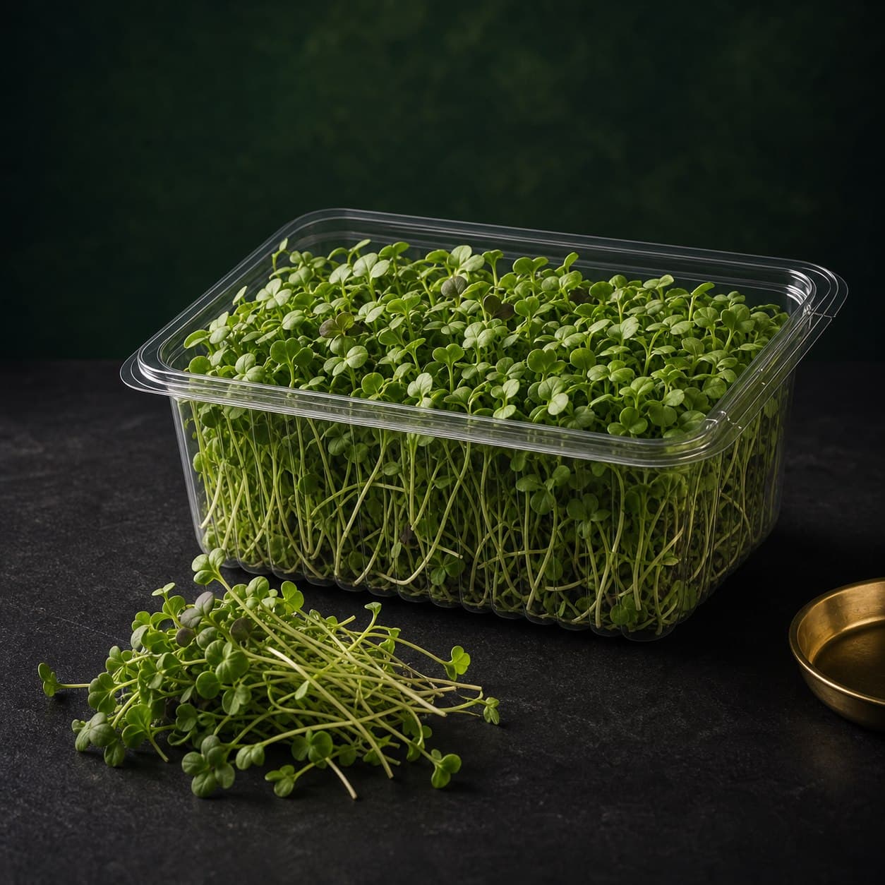 Mustard Microgreens visual product card