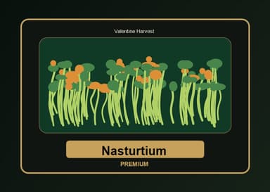 Nasturtium Microgreens product visual