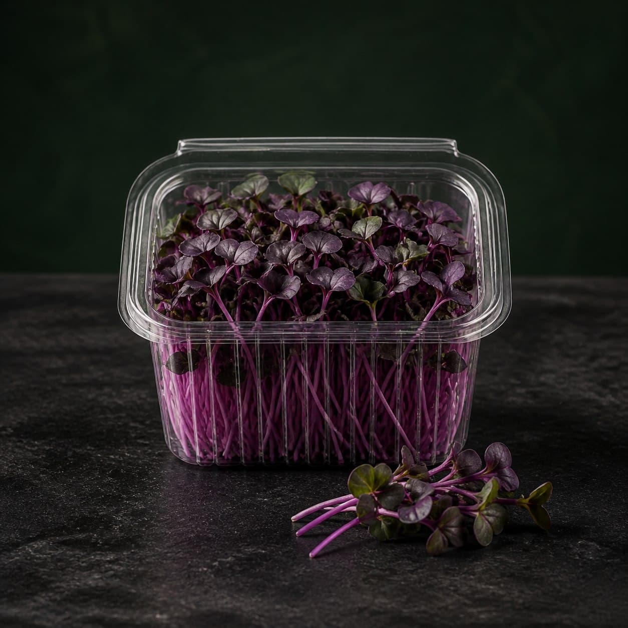 Radish Microgreens visual product card